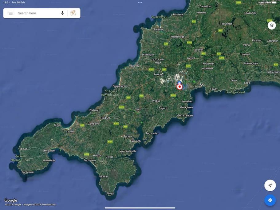 סנט אוסטל White Eden - Explore Cornwall From A Comfy Central Appartment מראה חיצוני תמונה